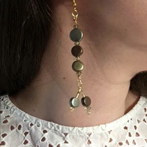 “Pocket change” metal disc earrings BOGO
